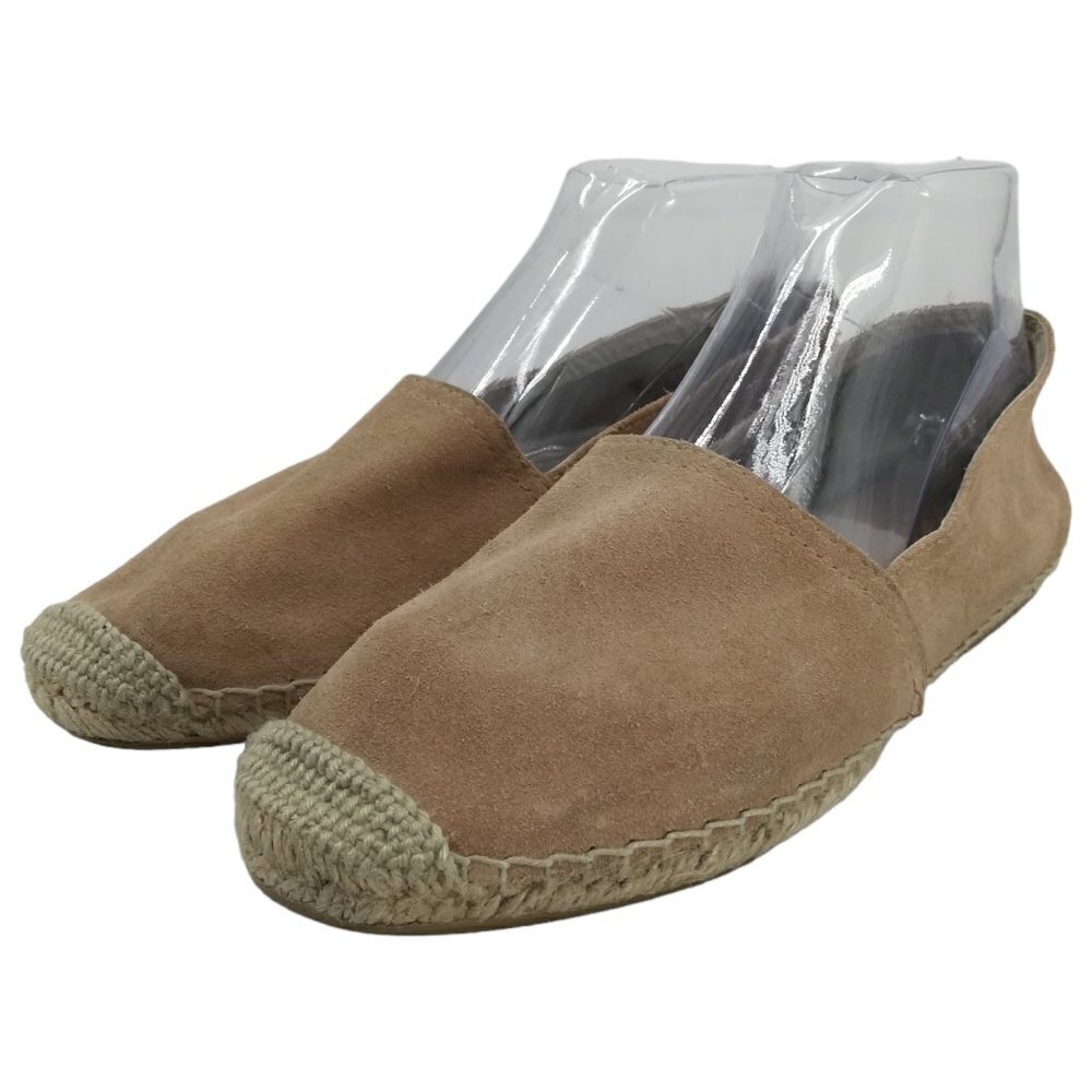 Maypol Suede Flat Espadrilles Shoes Slip On Size 39 US 8.5 Made in Spain Anthro